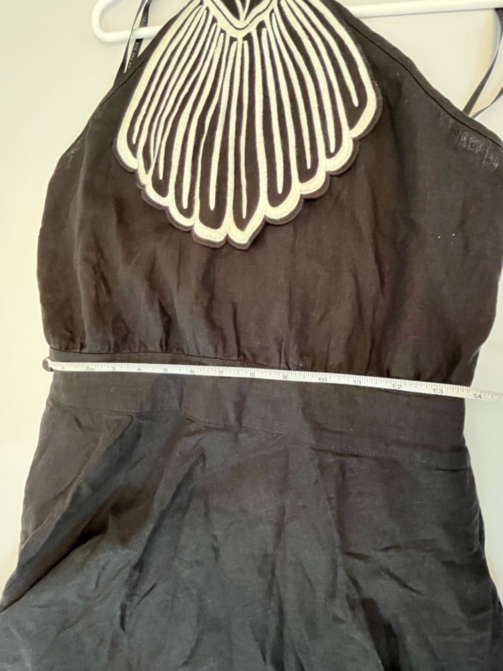 FARM Rio Black Mini Dress with Shell - Picture 6 of 12